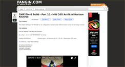 Desktop Screenshot of fangin.com
